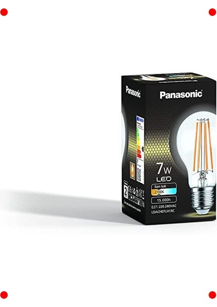 E27 Dekoratif Sarı Işık LED Ampul 7W fiyatları