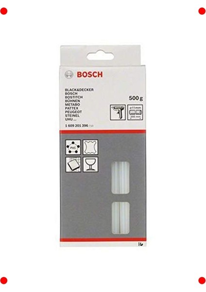 Endüstriyel Sıcak Tutkal Çubukları 11X200MM (500G) modelleri