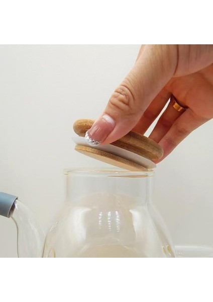 1000ML Bambu Kapaklı Cam Yağlık ve Sirkelik – Dayanıklı ve Şeffaf Sıvı & Mutfak Için Sıvı Ölçüm ve Saklama Çözümü 1000ML - Cam Sürahi Sıvı Ölçü Kabı modelleri