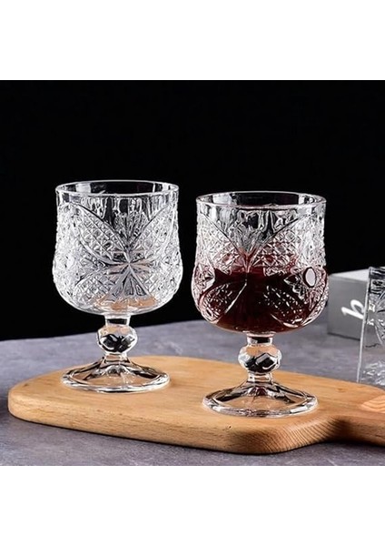 High-Tech 6&apos;lı Kahve Yanı Su Bardağı, Ayaklı Seti, Çeyizlik, Misafir, Özel Gün, Mini Takım Likör Bardağı fiyatları