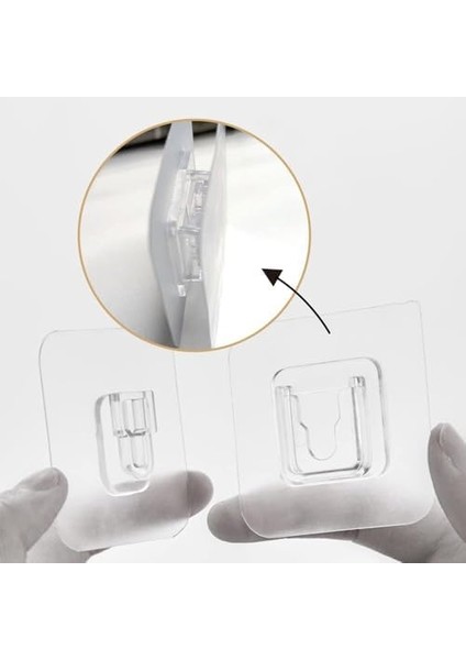 10 Çift Yapışkanlı Çift Taraflı Kanca Askı ve Klips Seti – Delmeden Montaj – Su Geçirmez Güçlü Yapışkan – Duş Rafı, Mutfak, ve Ev Düzenleyici Sabitleme Aparatı modelleri