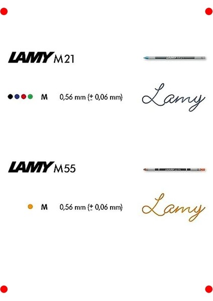 Standart Tükenmez Kalem Refili - Mavi Mürekkep modelleri