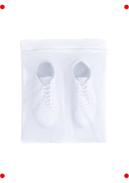 Ayakkabı Yıkama Filesi - 35X40 Cm, Beyaz