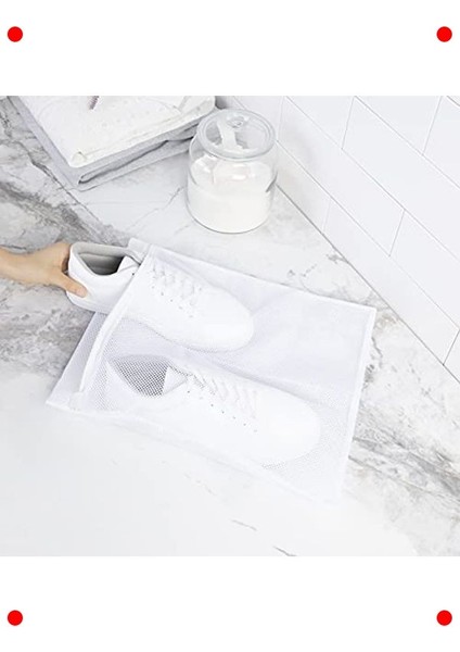 Ayakkabı Yıkama Filesi - 35X40 Cm, Beyaz indirimleri