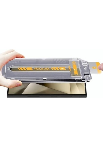 Labs S24 Serisi Ile Uyumlu 5d 2 Adet Uygulama Aparatlı Ekran Temperli Cam (S24 Ultra) fiyatları