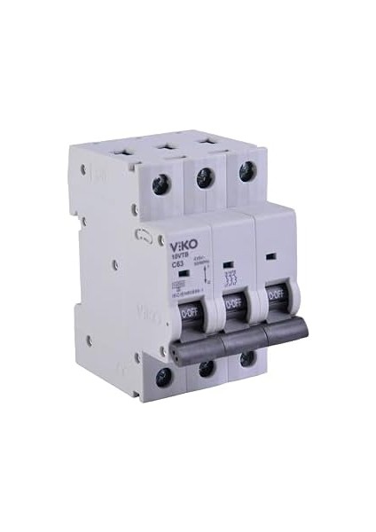 10VTB-3C63 Otomatik Sigorta 10KA C Tipi 3 Kutup 63A fiyatları