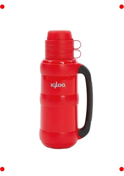 Kırmızı Termos 1 Litre – Sıcak/soğuk Içecekler
