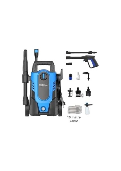 Yüksek Basınçlı Yıkama Makinesi 105 Bar Araç Yıkama Oto Yıkama 1400W modelleri