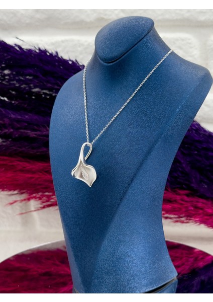 925 Ayar Gümüş Italyan Özel Tasarım Popüler Kadın Kolye modelleri