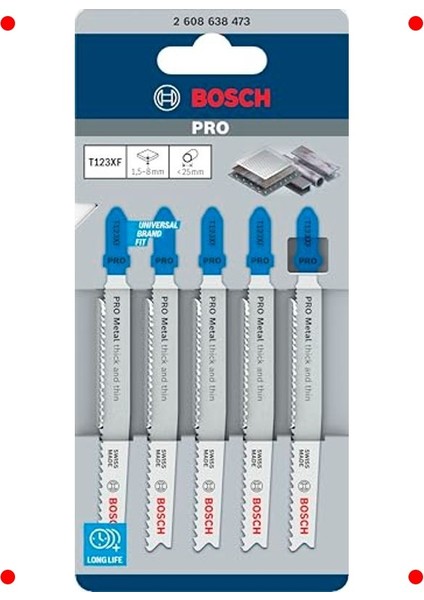 Metal Kesim Dekupaj Testere Bıçağı Seti (5 Adet) fiyatları