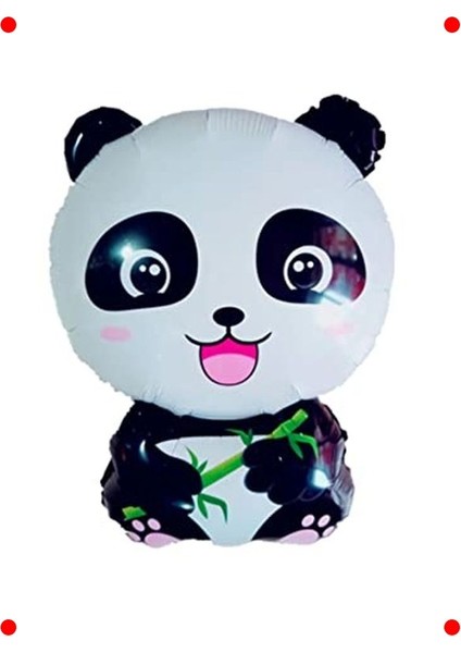 Sevimli Panda Karakterli Folyo Balon