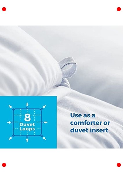 California King Çift Taraflı Kapitone Yorgan fırsatları