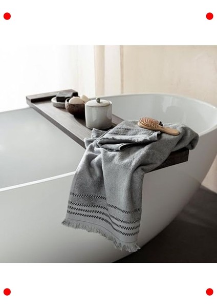 Natura Serisi Yüz Havlusu 50X90 cm - Gri fiyatları