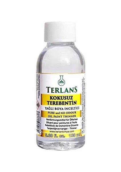 Kokusuz Terebentin 100 ml Tamamen Kokusuz Yağlı modelleri