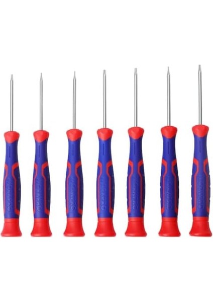 WP200510 7 Parça Profesyonel Cr-V Manyetik Torx Tornavida Seti modelleri