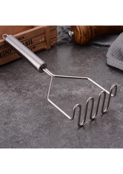 Paslanmaz Çelik Patates Ezici, Pratik Patates Ezici Püre Yapıcı, Mama Yapıcı Aparat