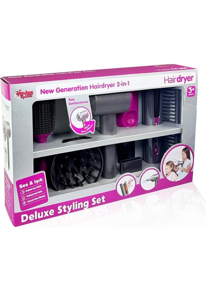 Sesli ve Işıklı 2in1 Lüks Saç Bakım Seti fiyatları