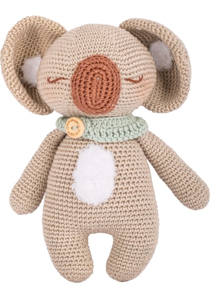 Hugsy Koala Amigurumi 2'li Set Oyuncak ve Çıngırak modelleri