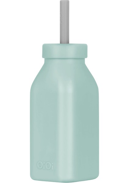 Şişe + Pipet - River Green / Powder Grey 1 Adet