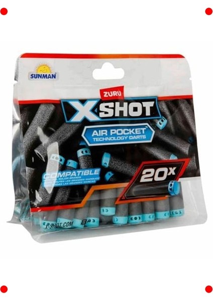 20'li Yedek Sünger Dart Paketi modelleri