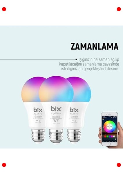 Akıllı Rgb Wifi & Bluetooth Kontrollü Ampul fırsatları