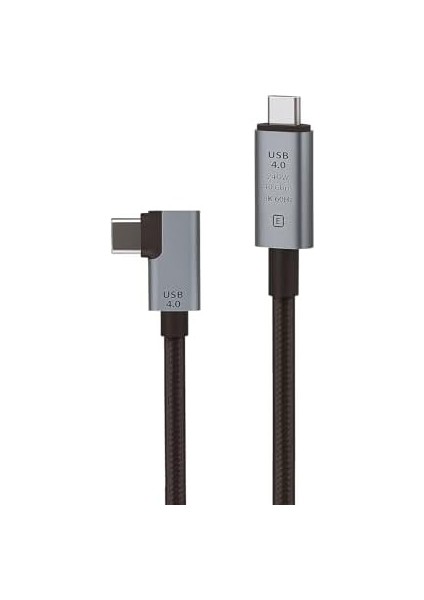 40GBPS 240W 4.0 Thunderbolt L Type-C To Type-C Şarj, Data ve 8k 60Hz Data Transfer Kablosu Tip C 30 cm - PD240W fiyatları