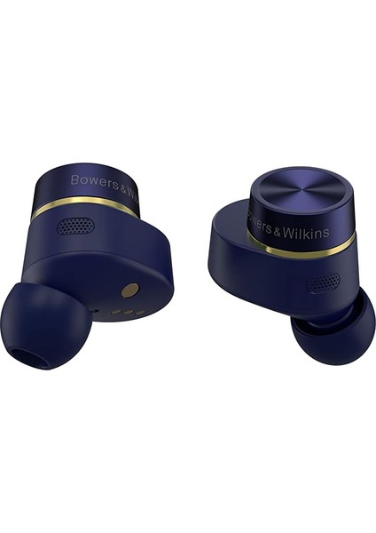 & Wilkins Pi7 S2 Midnight Blue Kablosuz Gürültü Önleyici (Anc) Kulaklık, Bluetooth, Aptx ve Entegre Mikrofonlu, Gece Mavisi