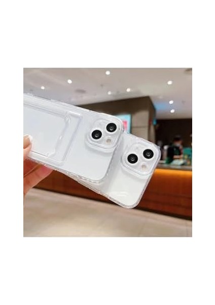 Go Aksesuar 13 ve 14 ile Uyumlu Şeffaf Kartlıklı Kamera Korumali Aa Kalite fiyatları