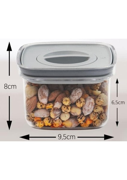 Saklama 3 Parçalı Plastik Kapaklar | Bpa Içermeyen, Sızdırmaz Gıda Kabı, Şeffaf modelleri
