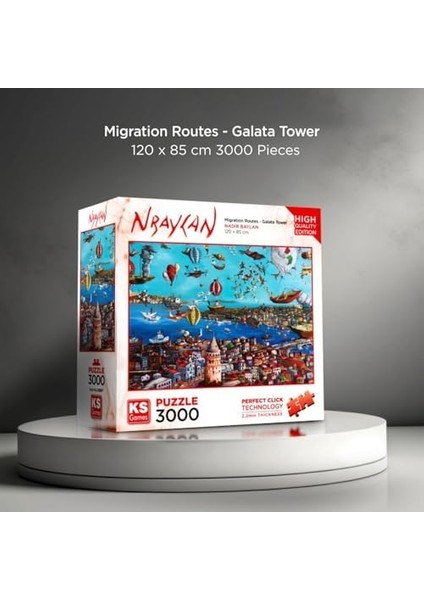 Games 3000 Parça Galata Kulesi Puzzle fiyatları
