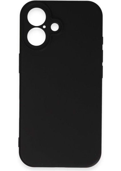 Ggm Aksesuar 16 (6.1) ile Uyumlu First Silikon Kılıf Ince Yapılı Tam Koruma Sağlayan Kamera Korumalı Kılıf