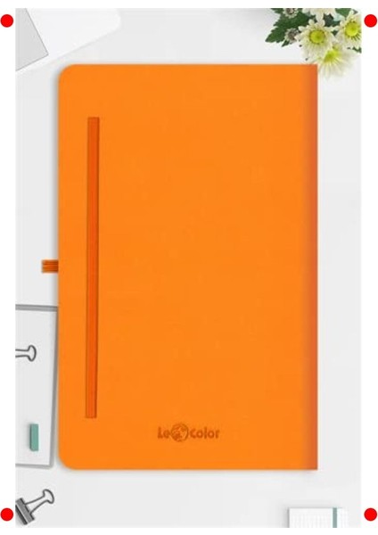 Klasik Tarihsiz Çizgili Defter, 13X21 Cm, Turuncu fiyatları