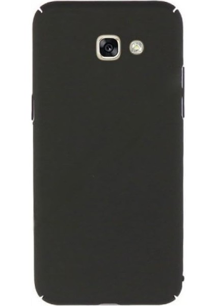 Galaxy J7 Max Uyumlu Sert Rubber Silikon Kılıf (Siyah)