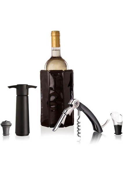 Fit Vacu Vin Şarap Seti 5 Parça - Kutulu