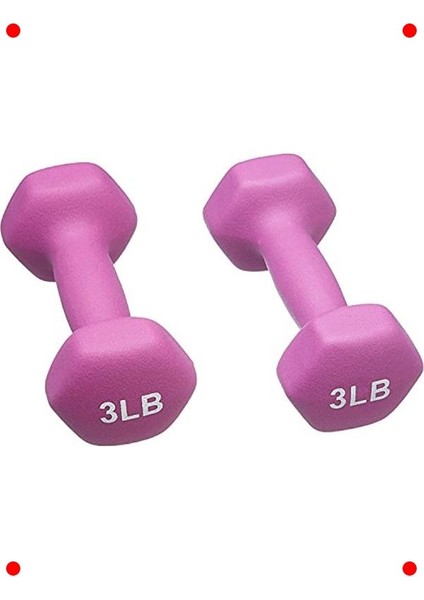 Neopren Altıgen Dambıl Seti (2 Adet) - Kaymaz fiyatları