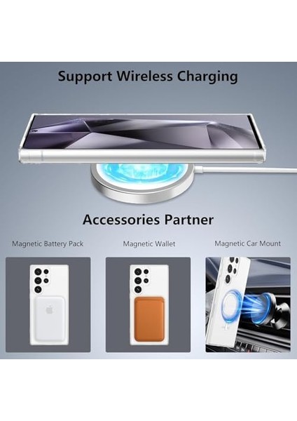 S24 Ultra Için ile Uyumlu Kılıf Darbeye Dayanıklı Şeffaf Kapak ( S24 Ultra) fiyatları