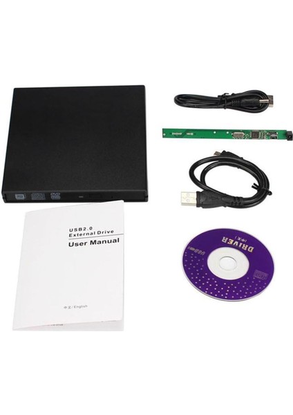 USB Sata Harici 9.5mm DVD Rw Writer Kutusu External Slim Harici Caddy Kutu 5114