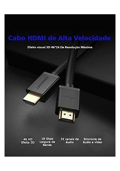HD104 Yüksek Hızlı 4K HDMI Kablo 50 cm fiyatları