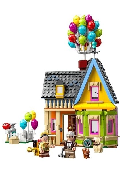 | Pixar “yukarı Bak” Evi 43217-9 Yaş ve Üzeri Sinemaseverler Için Inşa Edilebilir ve Sergilenebilir Yaratıcı Oyuncak Yapım Seti (598 Parça) modelleri