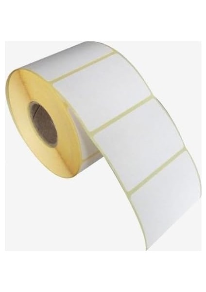 Etiketi Eko Etiket 100MM x 100MM Ruloda 500 Adet 40MM Çapında Direk Transfer Etiketi