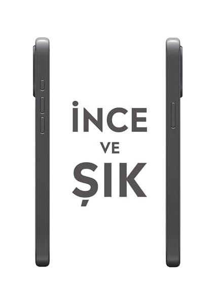 Kablosuz Şarj Ile Uyumlu Sert Mika Çizilmeye Dayanıklı Koruyucu Kılıf Ince Form Mikrofiber Kaplama (Gece Siyahı, 15 Pro Max) fiyatları