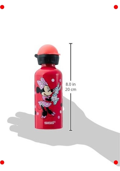 Çocuk Su Şişesi 0.4 Lt Alüminyum Hafif Sızdırmaz modelleri