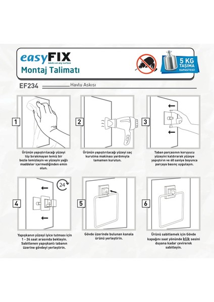 Easy Fix Kare Havluluk modelleri