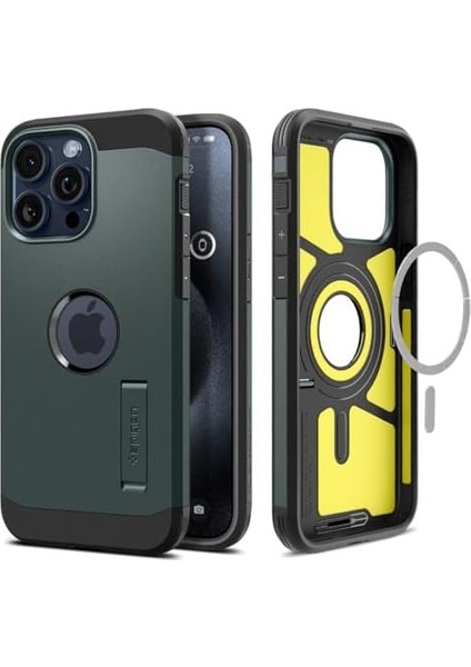 15 Pro Kılıf Tough Magfit Özellikli Abyss - ACS06735 fiyatları