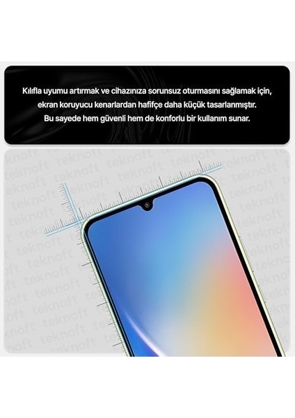 A34 Için Ekstra Güçlü Tam Koruma Sağlayan 9h Sertliğinde Leke ve Parmak Izi Tutmayan Hd Görüntü Sağlayan Premium Ekran Kırılmaz Cam ( A34) modelleri