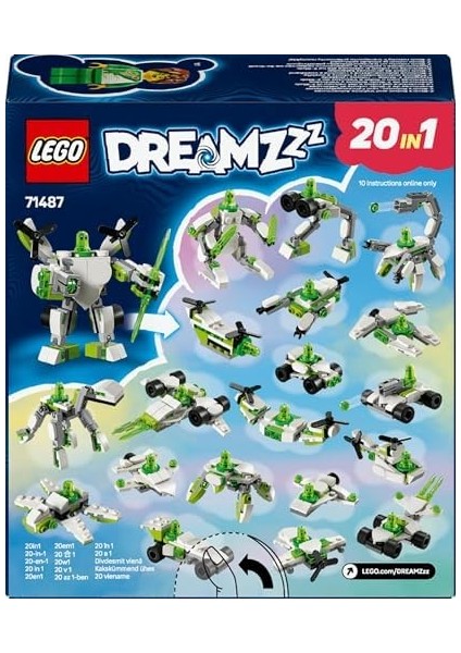 Z-Blob’un ve Araç 71487-7 Yaş ve Üzeri Erkek ve Kız Çocukları Için Yaratıcı Oyuncak Yapım Seti, Doğum Günü Hediyesi (121 Parça) fiyatları