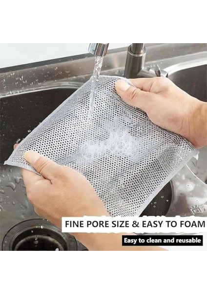 Bulaşık Bezi (5 Adet Çoklu Paket) Çizdirmez Bulaşık Teli,çok Amaçlı Ovalama Bezi (5 Adet Çoklu Paket) fiyatları