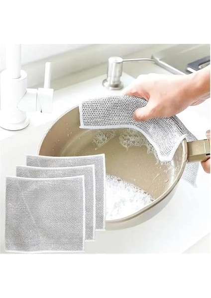 Bulaşık Bezi (5 Adet Çoklu Paket) Çizdirmez Bulaşık Teli,çok Amaçlı Ovalama Bezi (5 Adet Çoklu Paket) modelleri