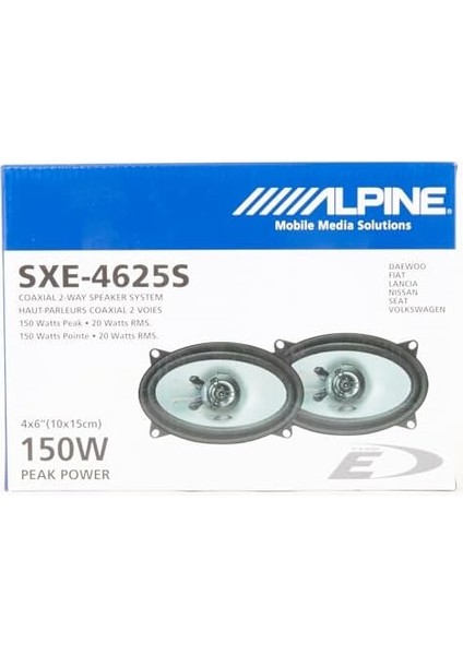 SXE4625S Araç Hoparlörü modelleri