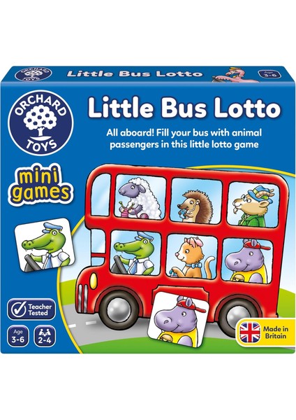 Toys Bus Lotto Seyahat Oyun